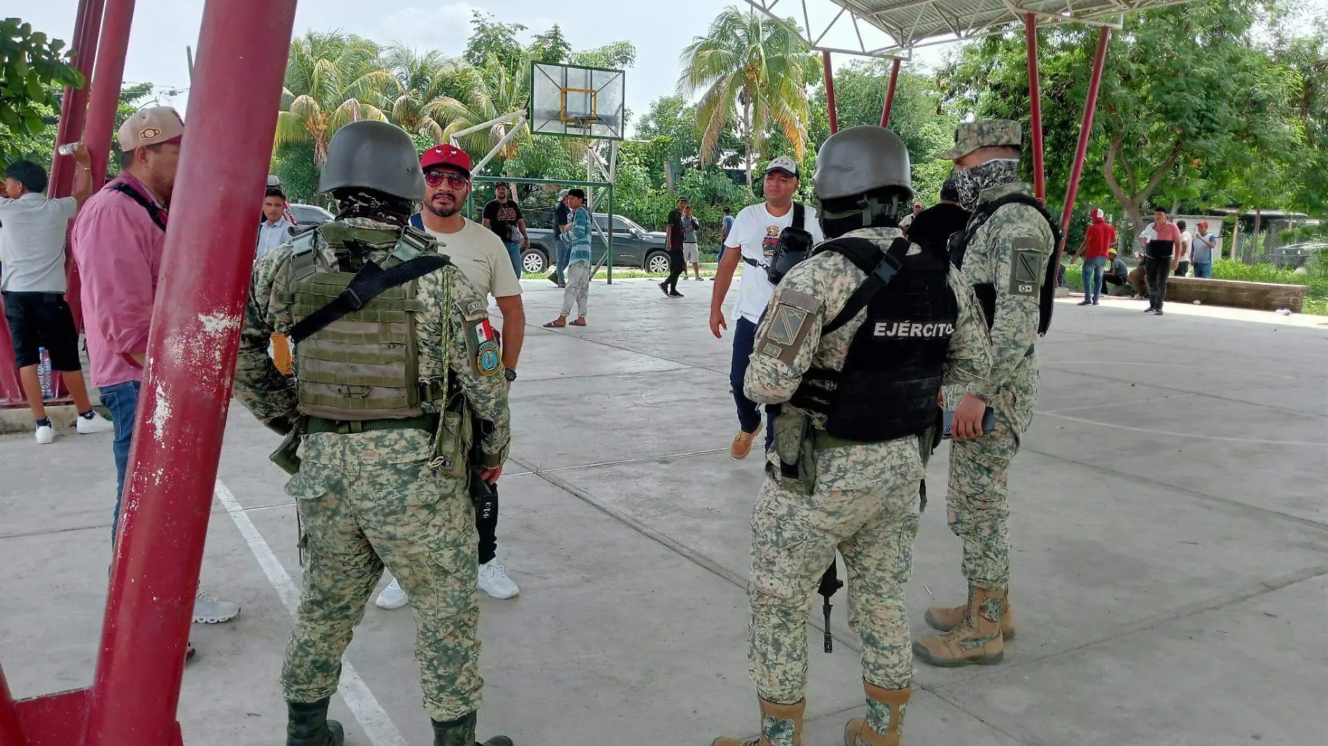 EJERCITO MEXICANO EN HUIXTLA